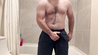 Giant manhood unsheathe