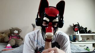 Spandex puppy inhales his condom trouser snake. See the utter on my Fancentro