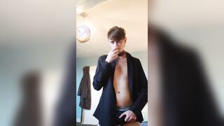 Gooning sesh powerful cum shot and cumeating