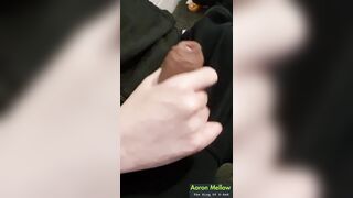Taut-fisted milks on a wiry full salute, precum shiny at the apex.