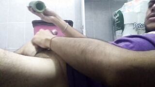 Harsh shove fuels wet homosexual muscle sheer pleasure