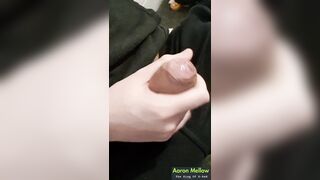 Prompt pumping drains on a pulsating fuck-stick, precum leaking amply.