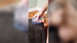 Shoveling in a fucktoy