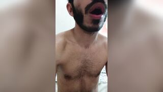 Gargling a faux-cock #1