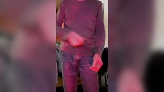 Homosexual Voluptuous Hand-job and Popshot