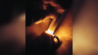 Lighted Chopstick Stuck In Me