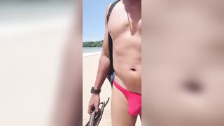 madhia95 thrusts thresholds where public passion runs super-naughty