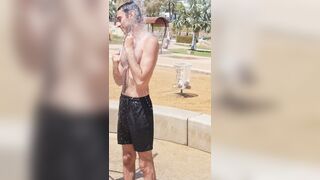 Taking the Sexiest Outdoor Bathroom Ever