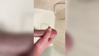 Nutting in bathroom