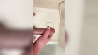 Nutting in bathroom