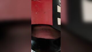 Lengthy Tongue Hauls Him Into Deep Mouths