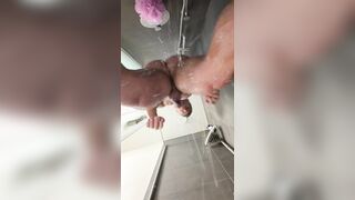Wanna join me in the bathroom?