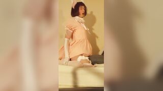 Femboy Maid Boinking Cushion