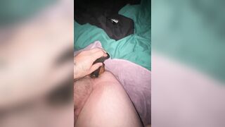 Ramming 2 faux-cocks in my backside