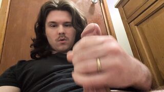 Jerking My Milky Guy Meat Stick! Busting Good-sized Pop-shot!