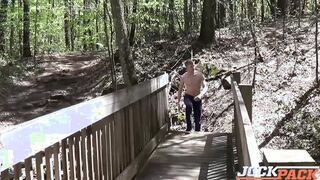 JockBreeders - Ty Thomas heads for a hike and a JO sesh is the sun