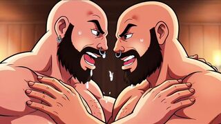 The Homosexuals Beautiful AI Toon of Super-hot Men