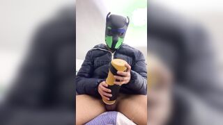 attempting my fresh masturbator in puffer and puphood.