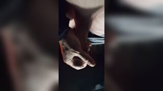 Masturbating off