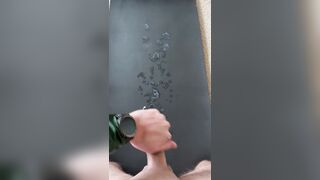 One of my fattest geysers on camera