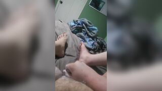 Just a super-naughty masculine milking it