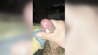 jizzing in couch