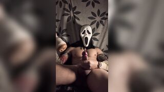 Ghost face ejaculates for you