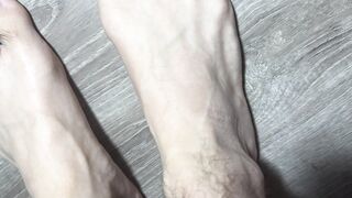 Marvelous soles attempt not to jism