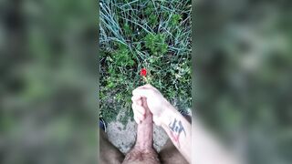 MONSTROUS MONEY-SHOT SLOWMOTION in PUBLIC