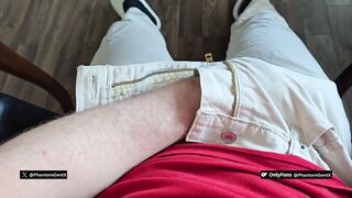 PhantomGentX – Geiler Mittagspause Wichs im Homeoffice mit shackle Ladung