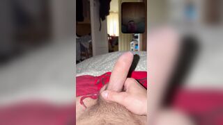 Wanking off at midnight