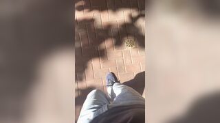 Homo fag witnessed in public Orange County homosexual stud stiff beef whistle lifestyle