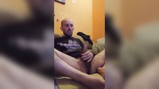 Gooning my ginormous huge man-meat