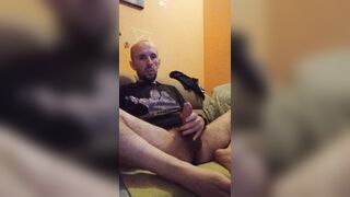 Gooning my ginormous huge man-meat