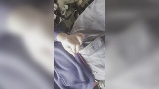 Phat Cock Churns Taut Denim For Merciless Joy