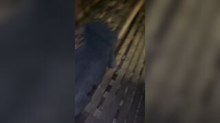 Jacking out a humungous blast of new spunk all over my tshirt in the sauna