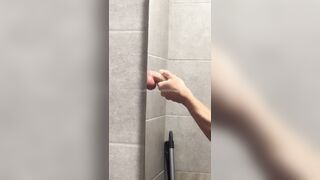 IMAGINE THIS WAS YOU! MIND-BLOWING LAD FAPPING OFF REALISTIC FUCK STICK PECKER