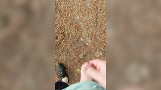 Jack off in the park