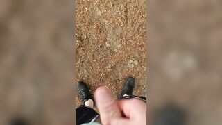 Jack off in the park
