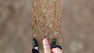 Jack off in the park