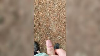 Jack off in the park