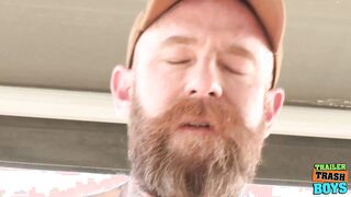 TRAILERTRASHBOYS Hairy Jack Dixon Buries His Fat Dick Deep Into Donny Argento