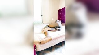 Big black cock monster fuck-stick on sluggish demonstrate