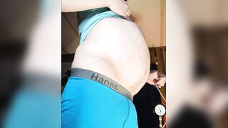Fatter and Rounder - Tummy Inflation with Air
