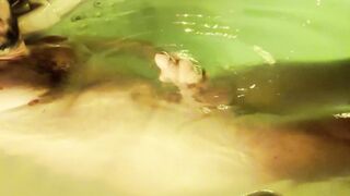 Draining and Jizzing in Jacuzzi