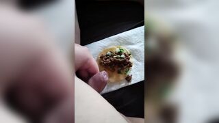 Hefty chub finishes off on taco