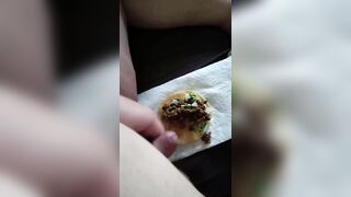 Hefty chub finishes off on taco