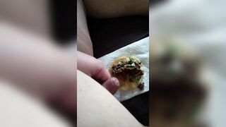 Hefty chub finishes off on taco