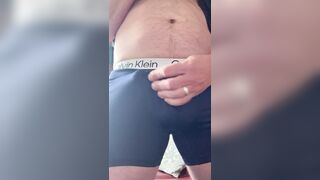 Blue Nads Emptied in Blue Calvins - IMMENSE POPSHOT!!!