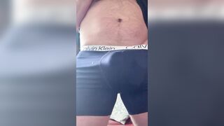 Blue Nads Emptied in Blue Calvins - IMMENSE POPSHOT!!!